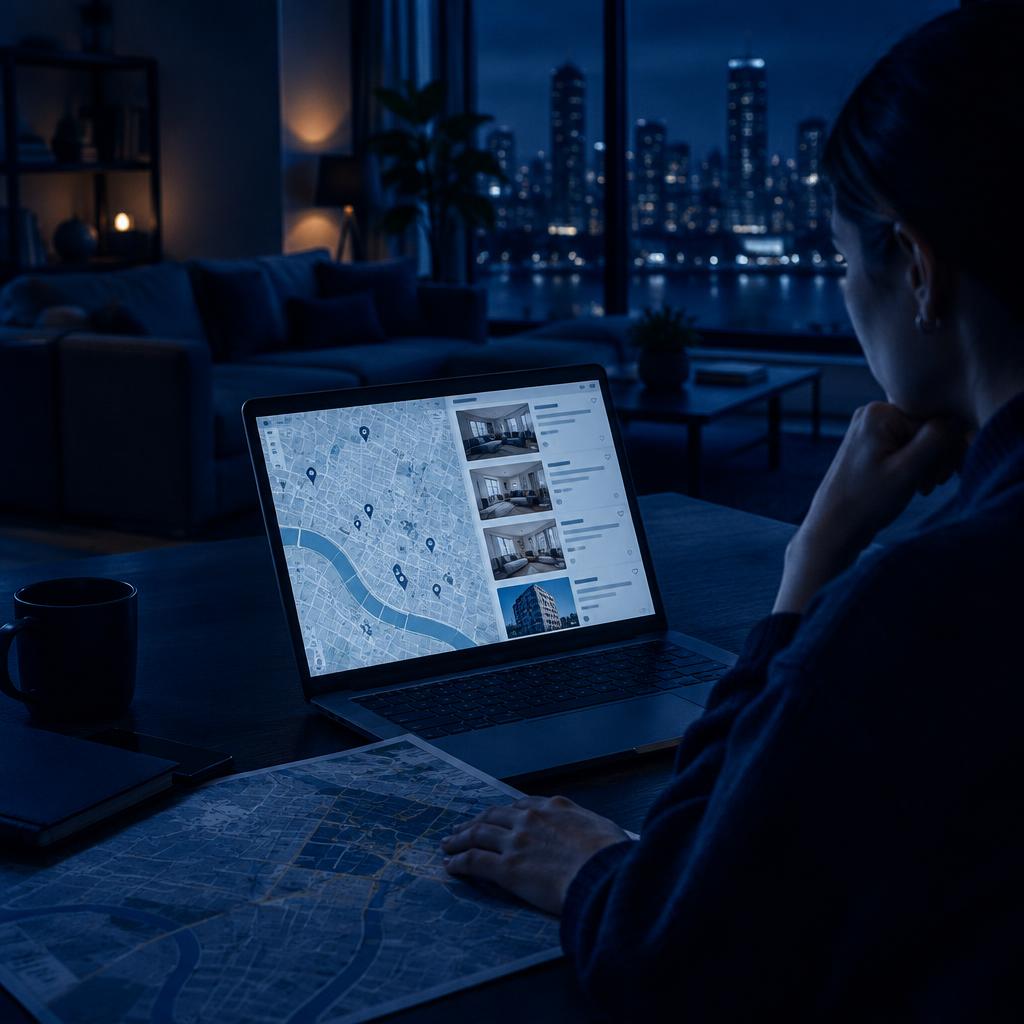 Find — Find suitable properties and areas using real data rather than guesswork.